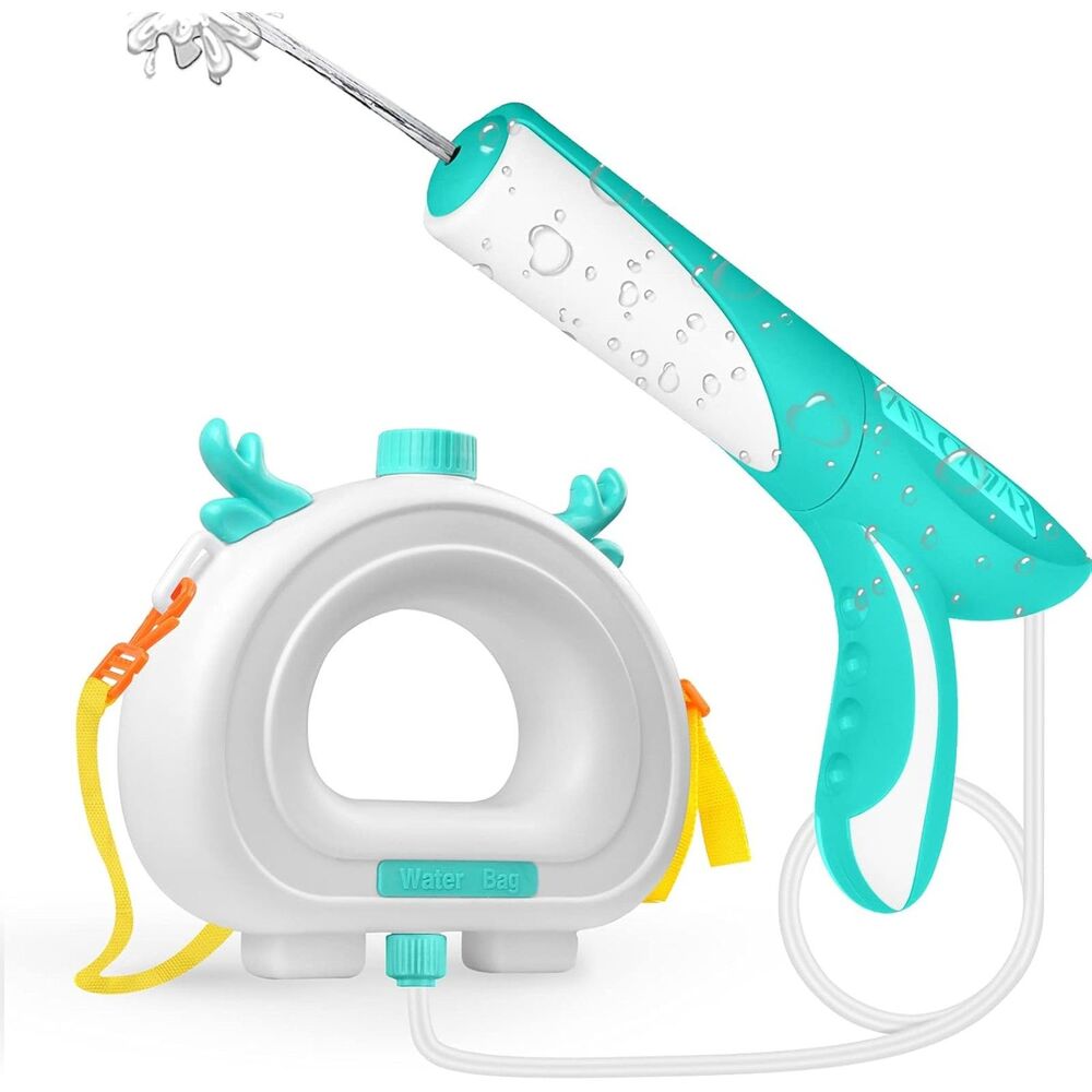 Super Water Blaster Soaker Backpack Squirt toy Gun for Kids